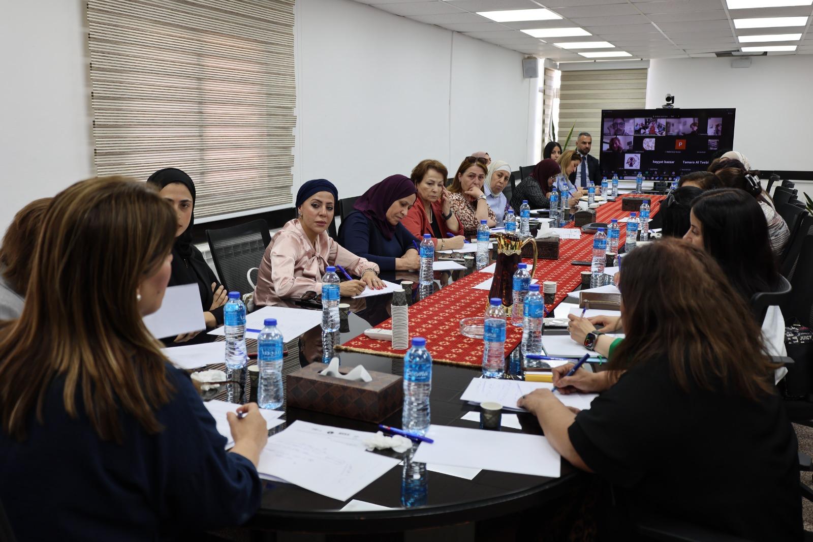 وزيرة المرأة: تدعو لاستصدار قرار  من مجلس الامن متعلق بالنساء تحت الاحتلال