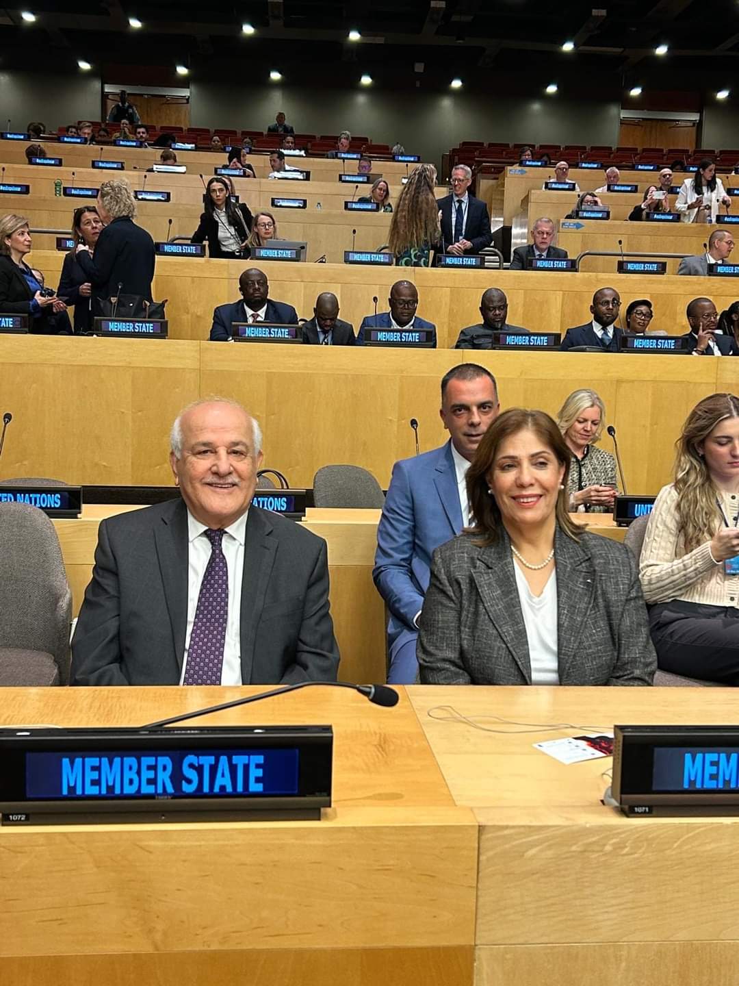 معالي وزيرة شؤون المرأة منى الخليلي تشارك بالحدث المنظم بمناسبة مرور ١٥ عاماً على إرساء مجلس الأمن ولاية خاصة لمكافحة العنف الجنسي وقت النزاع. 