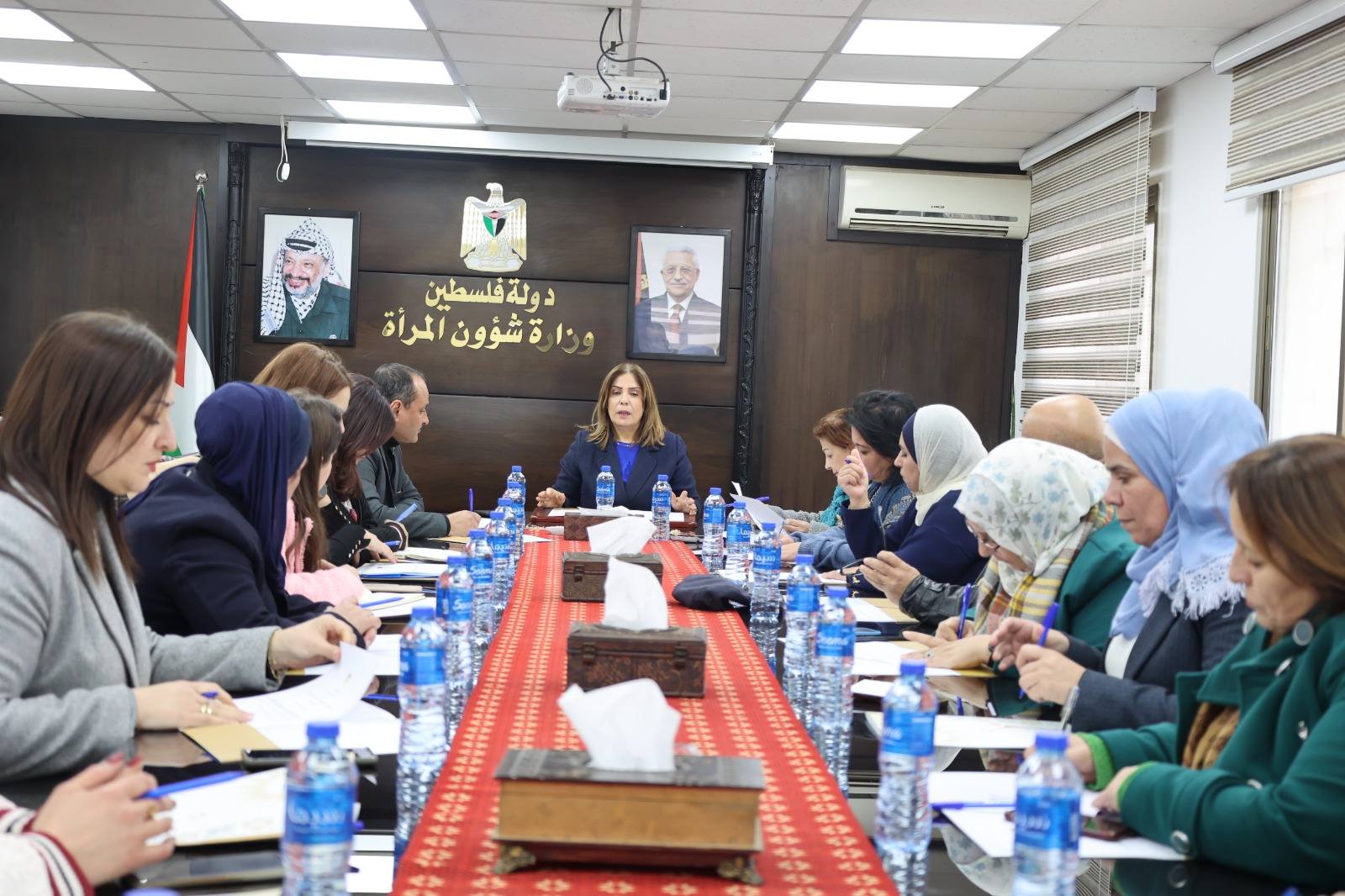 شؤون المرأة" تتراس الاجتماع الثاني للجنة الوطنية التحضيرية لإعلان القدس عاصمة المرأة العربية