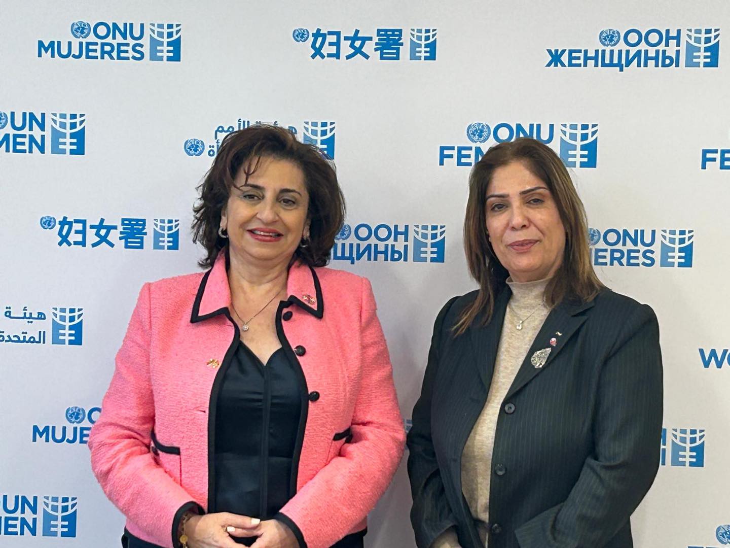 وزيرة شؤون المرأة تلتقي المديرة التنفيذية لهيئة الأمم المتحدة للمرأة د. سيما بحوث لبحث مستجدات أوضاع المرأة الفلسطينية