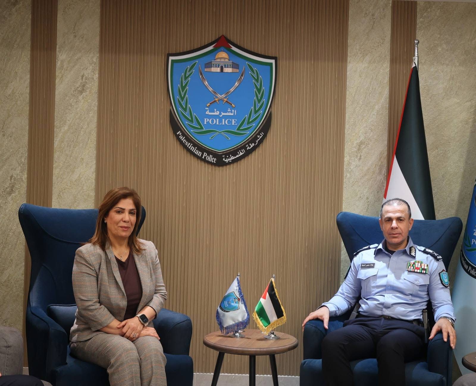 وزيرة شؤون المرأة تلتقي اللواء علام السقا لبحث سبل تمكين النساء العاملات في جهاز الشرطة