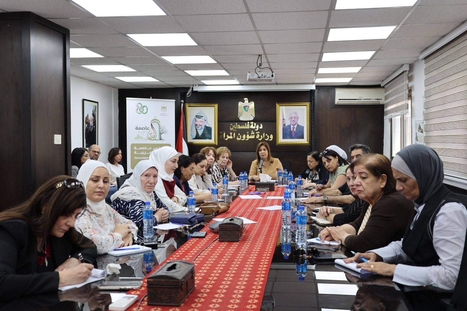 بعثة فلسطين لدى الأمم المتحدة ووزارة شؤون المرأة تعقدان اجتماعاً تنسيقياً لمناقشة أولويات المرحلة القادمة في قضايا النساء تحت الاحتلال