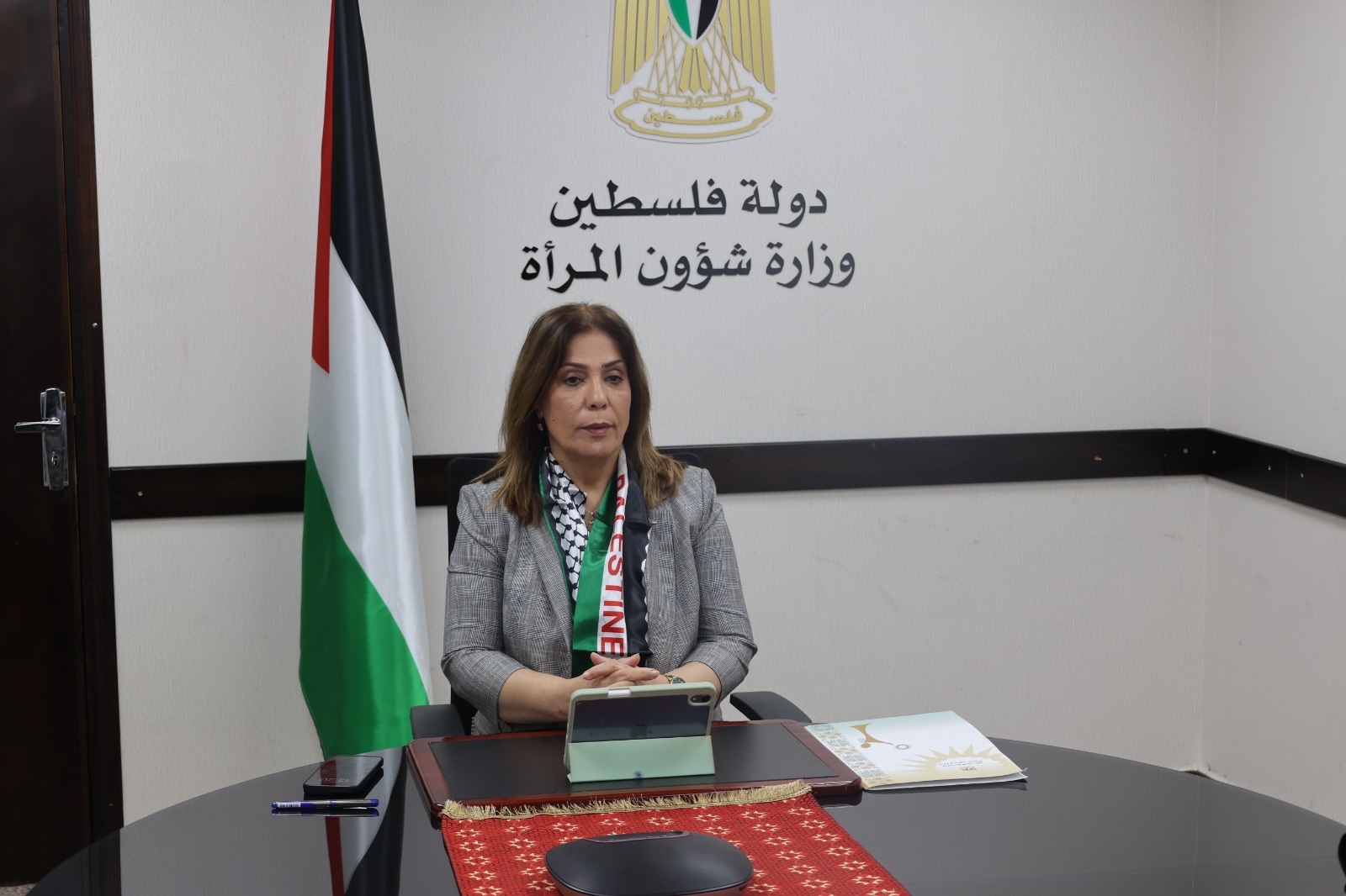 وزيرة شؤون المرأة الخليلي تشارك في "ملتقى الوفاء: دور المرأة العربية في دعم وصمود المرأة الفلسطينية " بتنظيم اتحاد المرأة العربية في برلين