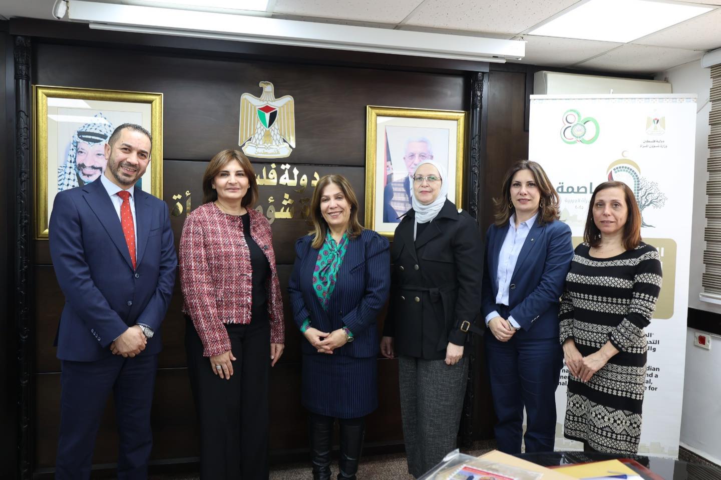 وزارة شؤون المرأة وجمعية اصدقاء جامعة بيرزيت تبحثان تعزيز الشراكات التنموية للشباب والنساء