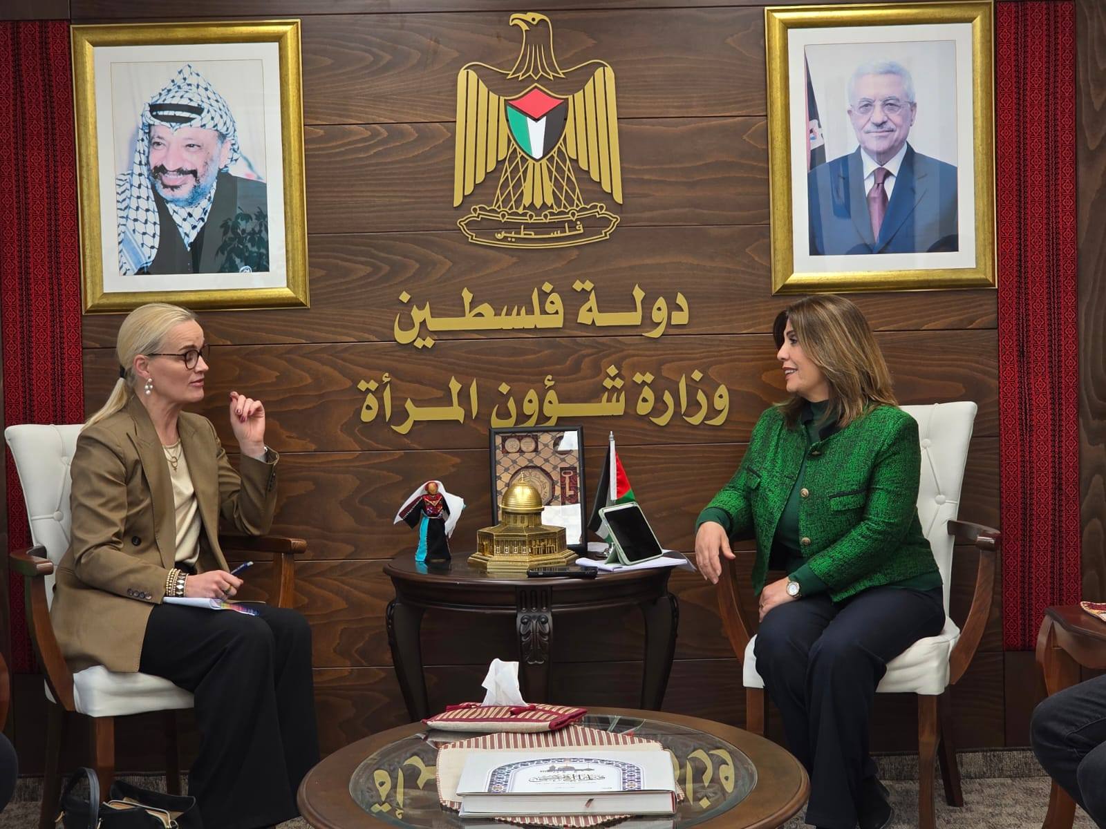 وزارة شؤون المرأة والشرطة الاوروبية تبحثان تعزيز حماية النساء ومناهضة العنف